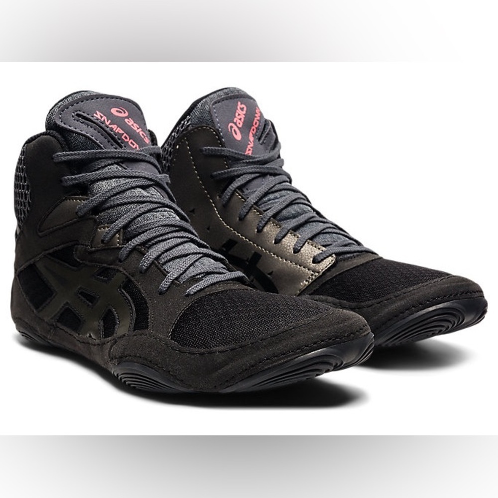 Asics Black and Gray Athletic Shoes